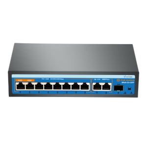 EV-G0821GB-C 8 Port Gigabit PoE+ Switch with SFP & Uplink Ports