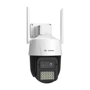 JVS-N98-X3 3MP Dual-Lens Wi-Fi PTZ AI Camera with Human Tracking & 18x LED Lights