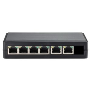 Genata GNT-69P62E6 5 Port Extend PoE CCTV Network Switch with AI Watchdog