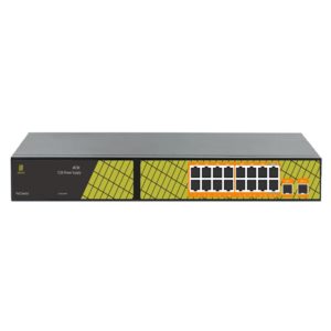 Genata GNT-P1018G6 18 Port Gigabit PoE CCTV Network Switch with SFP Ports